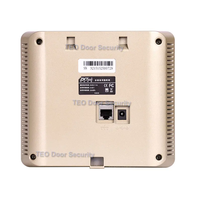 Facial Fingerprint Employee Time Attendance  advanced timesheet reports ZKTeco UF100 Low Cost Face Recognition System