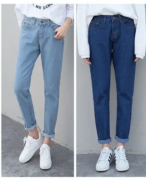 pantalones tiro alto mujer