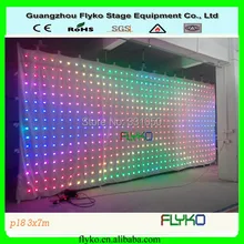 7 м* 3 м p18cm Размеры индивидуальные светодиодный дисплей, SD контроллер