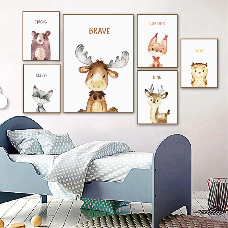 gender neutral nursery wall art