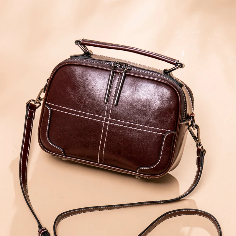 Для женщин из натуральной кожи сумка Курьерские сумки для Crossbody бренд дизайн