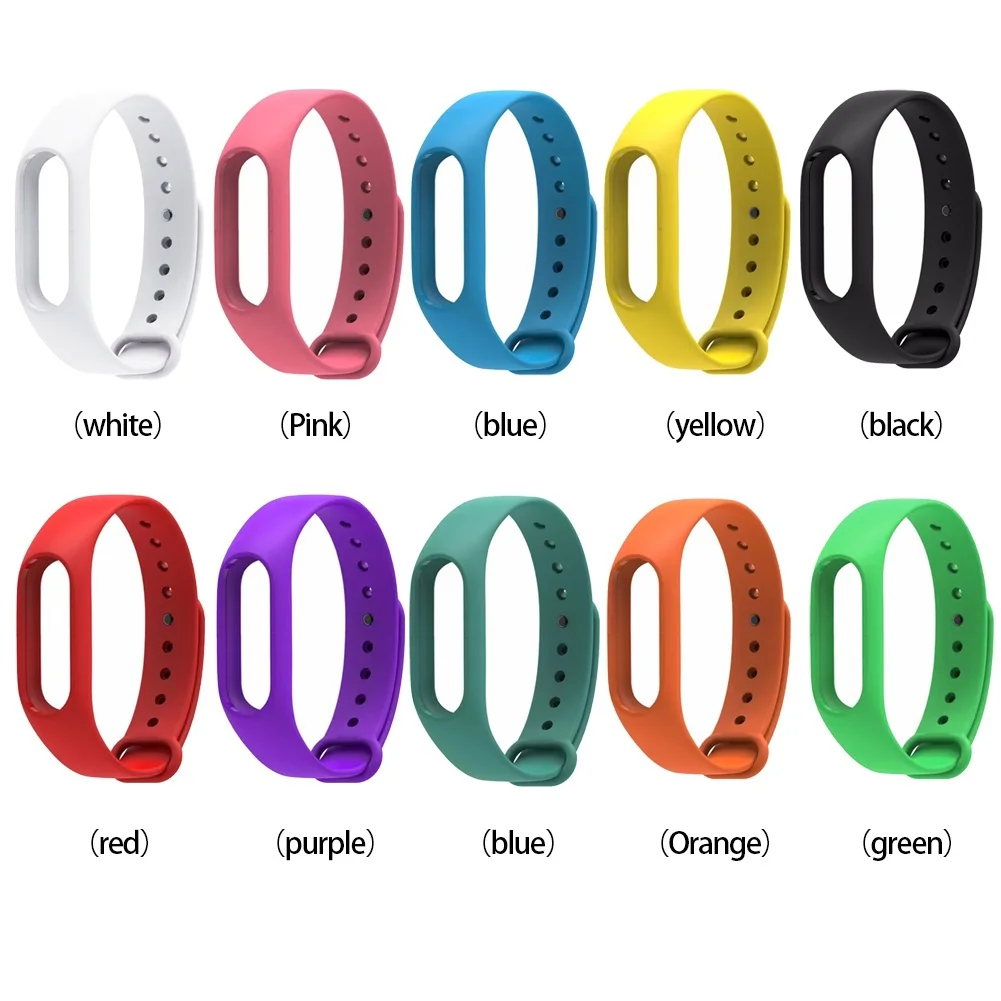 

NEW Strap Band Colorful Belt Strap for Mi Miband Bracelet Wrist Strap Pulseira Smart Wristband Heart Rate Varied Colors