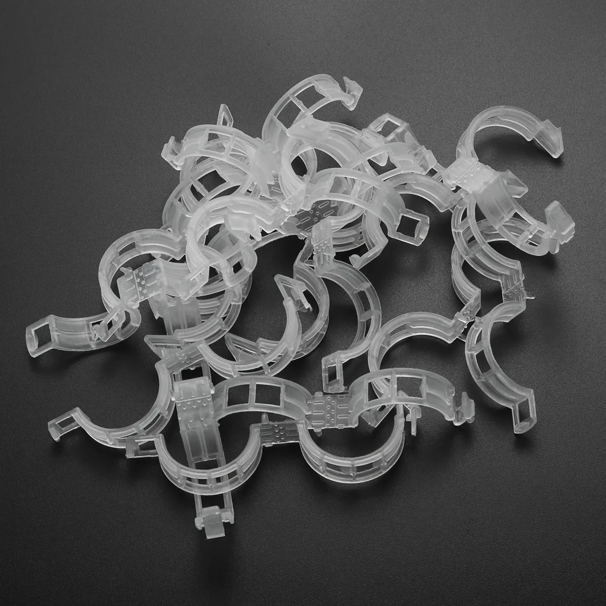 OUNONA 100PCS Plant Support Clips Vine Vegetable Flowers Buckle for Orchard
