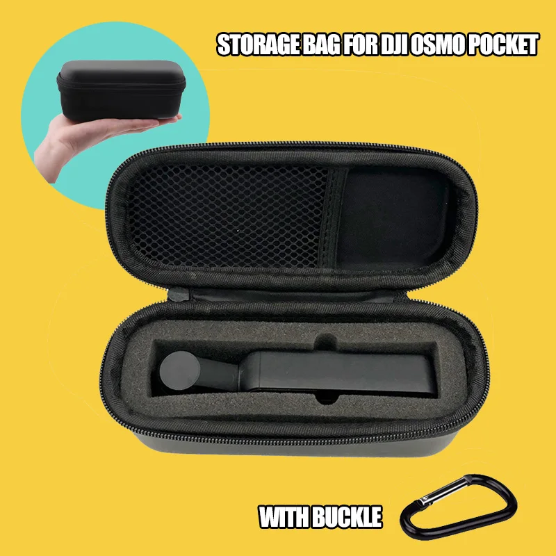 

Storage Bag for DJI OSMO Pocket Handheld Gimbal Stabilizer Protector Portable Protective Box Carrying case with keychain