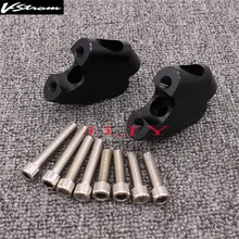 7/" 22 мм Мотоцикл с ЧПУ Алюминий ручка вертикальный зажим крепления конус для мотоциклов Suzuki DL650 v-strom посвященный