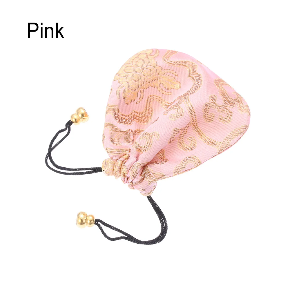 1 шт. креативное Саше благоприятное облако хранения Drawstring счастливая сумка мешочек из шелка для украшений вышивка сумки свадебный подарок - Цвет: pink
