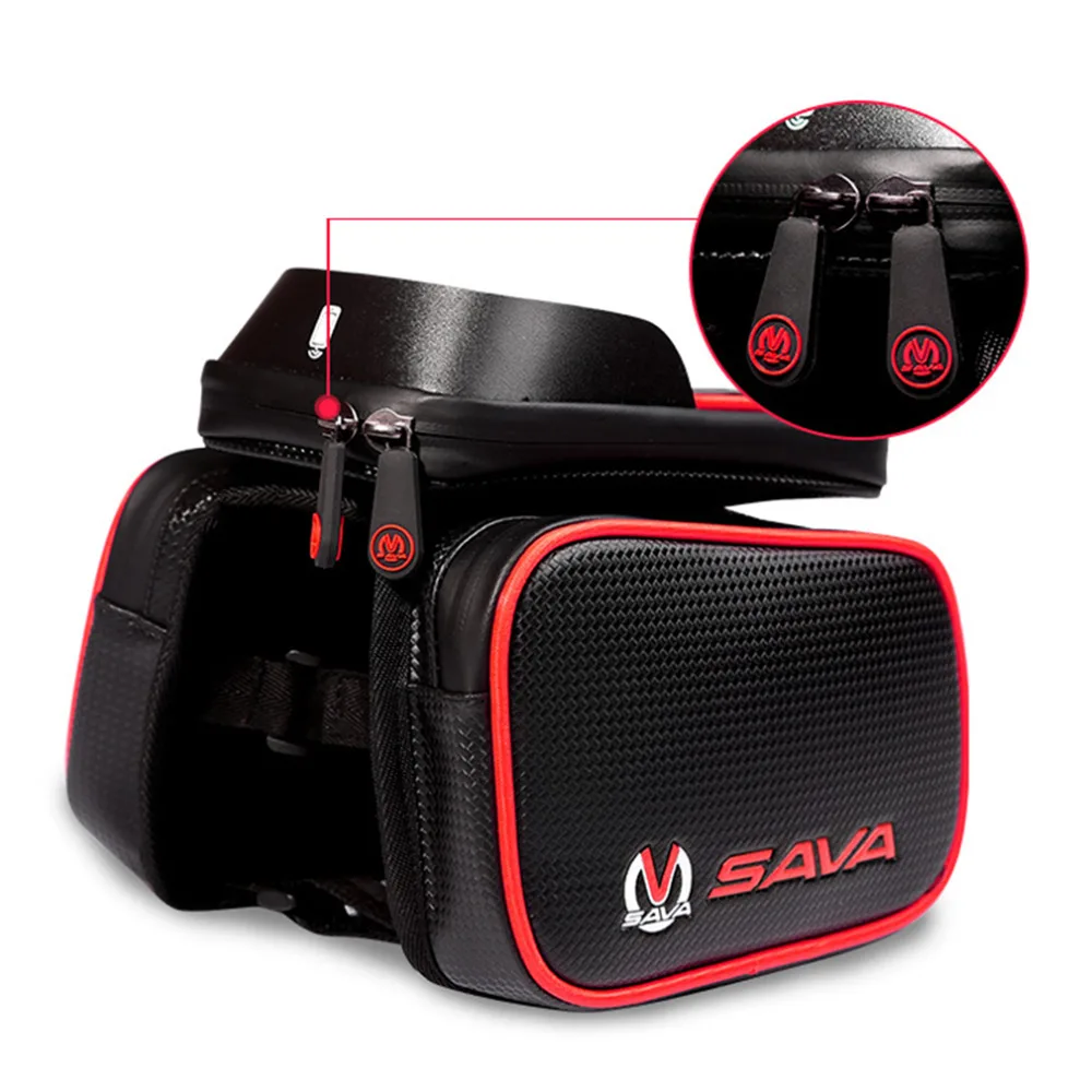 Bicycle Cycling Bike Front Top Tube Frame Bag MTB Waterproof Phone Holder Case