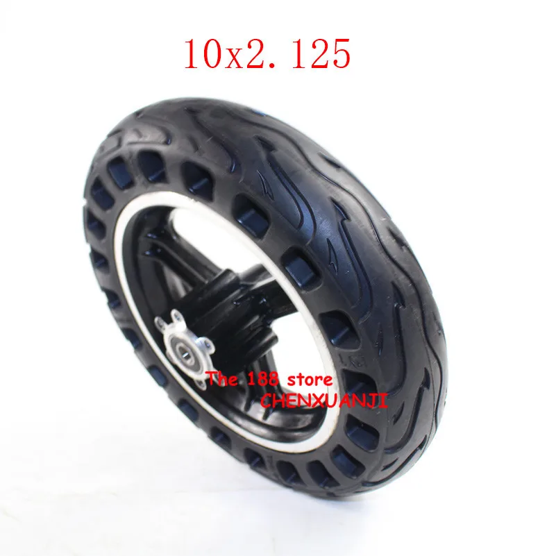 Free Shipping High Performance 10x2.125 10" Solid Honeycomb Wheel with Good Quality for Smart Electric Balancing Scooter Fold