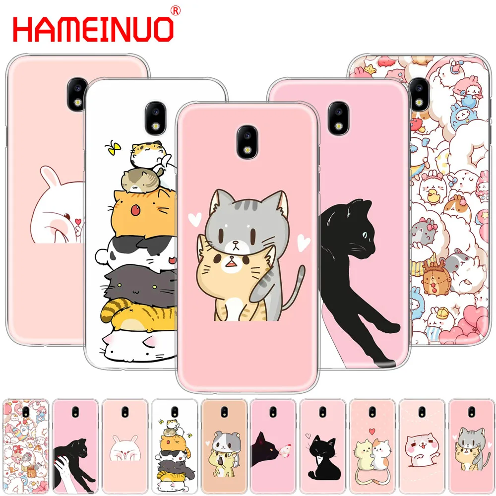 HAMEINUO Kawaii Molang с рисованным аниме рисунком собачки и котика из