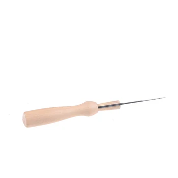 

1PC Stainless Steel Felting Starter Kit Needles Set with Handle Wool Felt Tool Felting Starter Kit 8.5*1.4cm