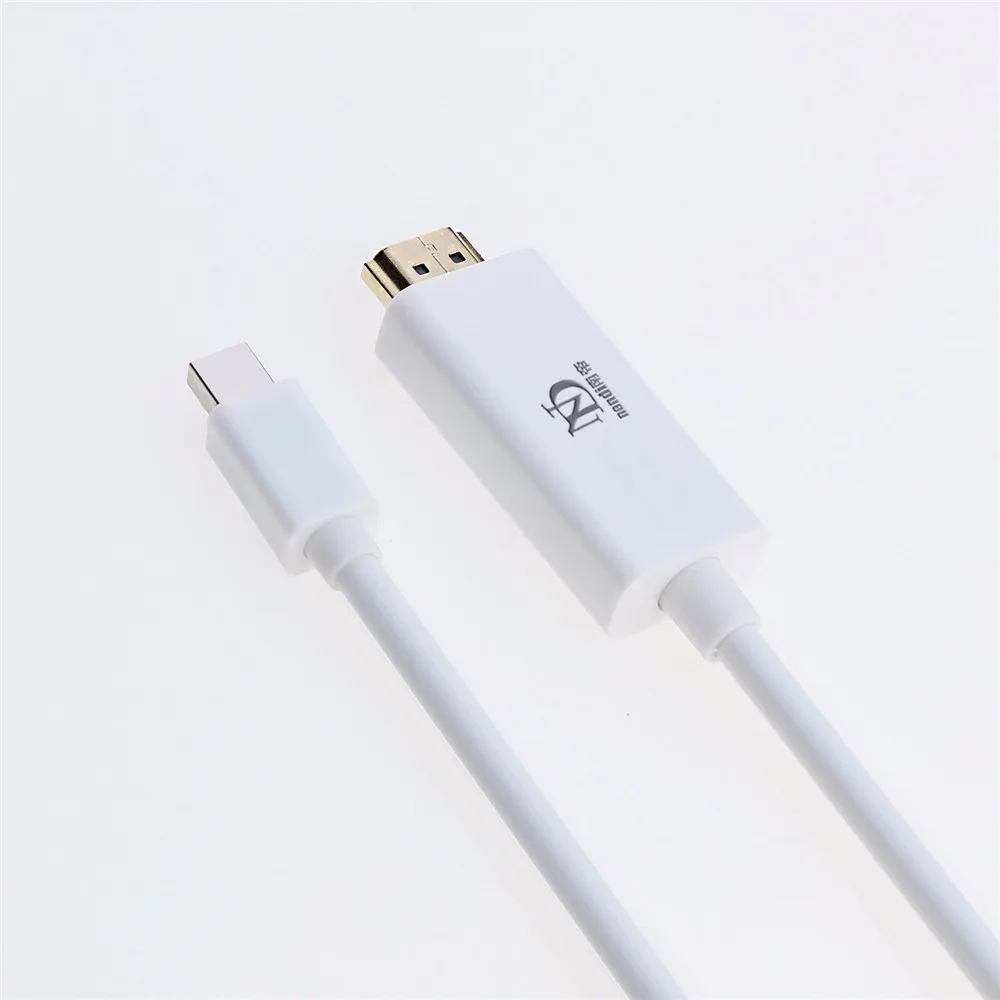 Thunderbolt 2 к hdmi кабель адаптер mini displayport к HDMI кабель конвертер мужчин и мужчин для Macbook Pro Air hdtv