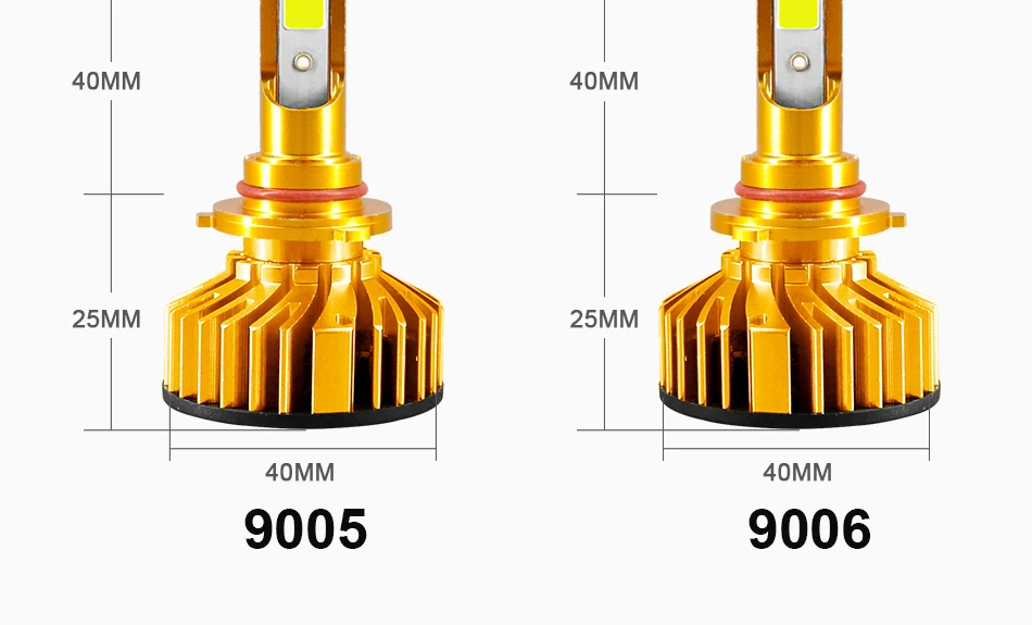 HLXG 50 Вт мини H4 светодио дный H7 фар Лампочки для автомобиля высокий низкий пучок 12000LM 3000 К 4300 К 6000 К 8000 К автомобилей свет фар
