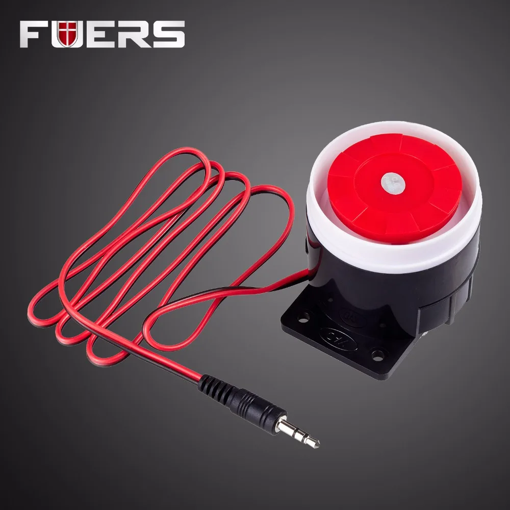 Mini Wired Siren For PSTN GSM Wireless Home Alarm Security