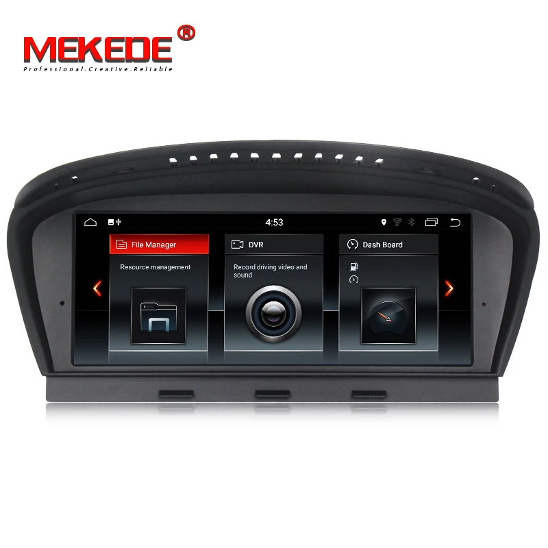 Clearance MEKEDE 8.8" 2GB+32GB 6 CoreAndroid 8.1 Car dvd radio stereo player For BMW 5 series E60 E61 E63 E64 3Series E90 E91 CCC CIC GPS 3