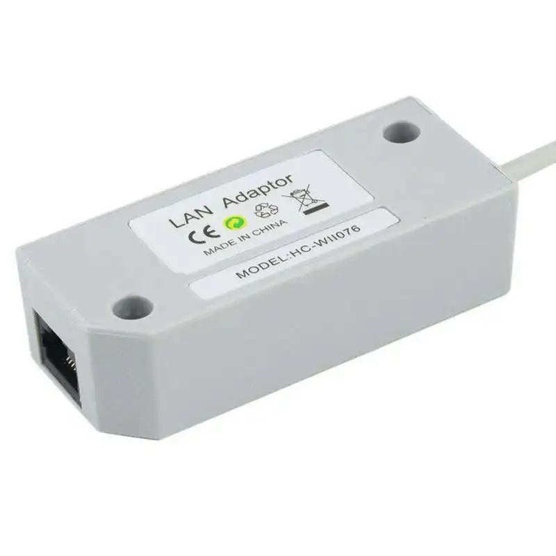 Новейший сетевой разъем адаптера USB Интернет Ethernet для nintendo для wii/для wii для U/Pc-SCLL