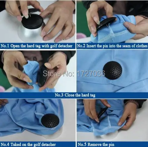 Chave de Bloqueio de Segurança para Supermercado Loja de Roupas 1 + 1 + 1 Sistema Removedor Ímã Original Golf Detacher 13000gs Eas Tag 15 golf detacher chave de bloqueio de segurança
