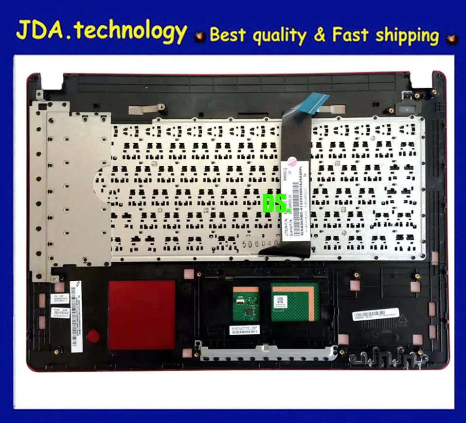 Wellendorff / Топ чехол для Asus A450 X450 X450C X450V Y481C F450 подставка для клавиатуры США верхняя крышка, красный