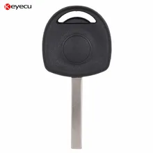 Keyecu Replacement Transponder Key With Chip ID40 for Vauxhall Opel Agila Combo Van Corsa C Mervia Tigra B Uncut Blank Blade