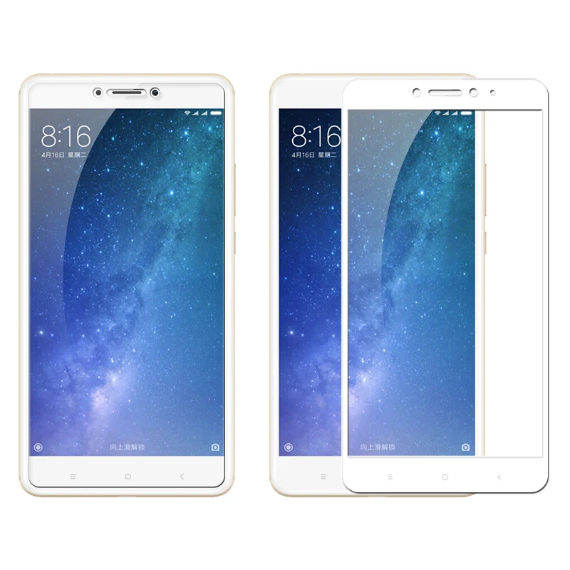 Закаленное стекло Mofi для Xiaomi mi max2 защита экрана закаленное xiaomi max 2 полноразмерная