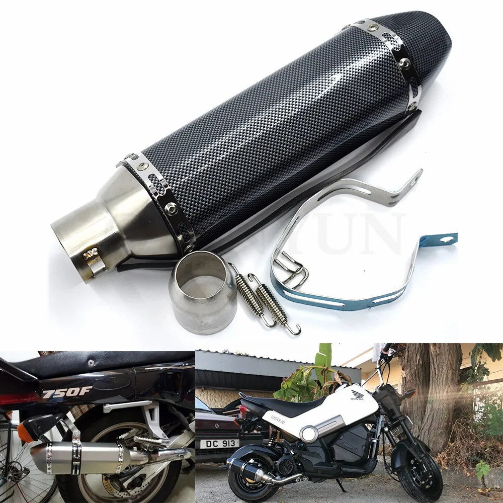 

for Motorcycle parts Exhaust Universal 51mm Stainless Steel Motorbike Exhaust Pipe For YAMAHA YZF750R YZF 750 R YZF750 YZF 750R