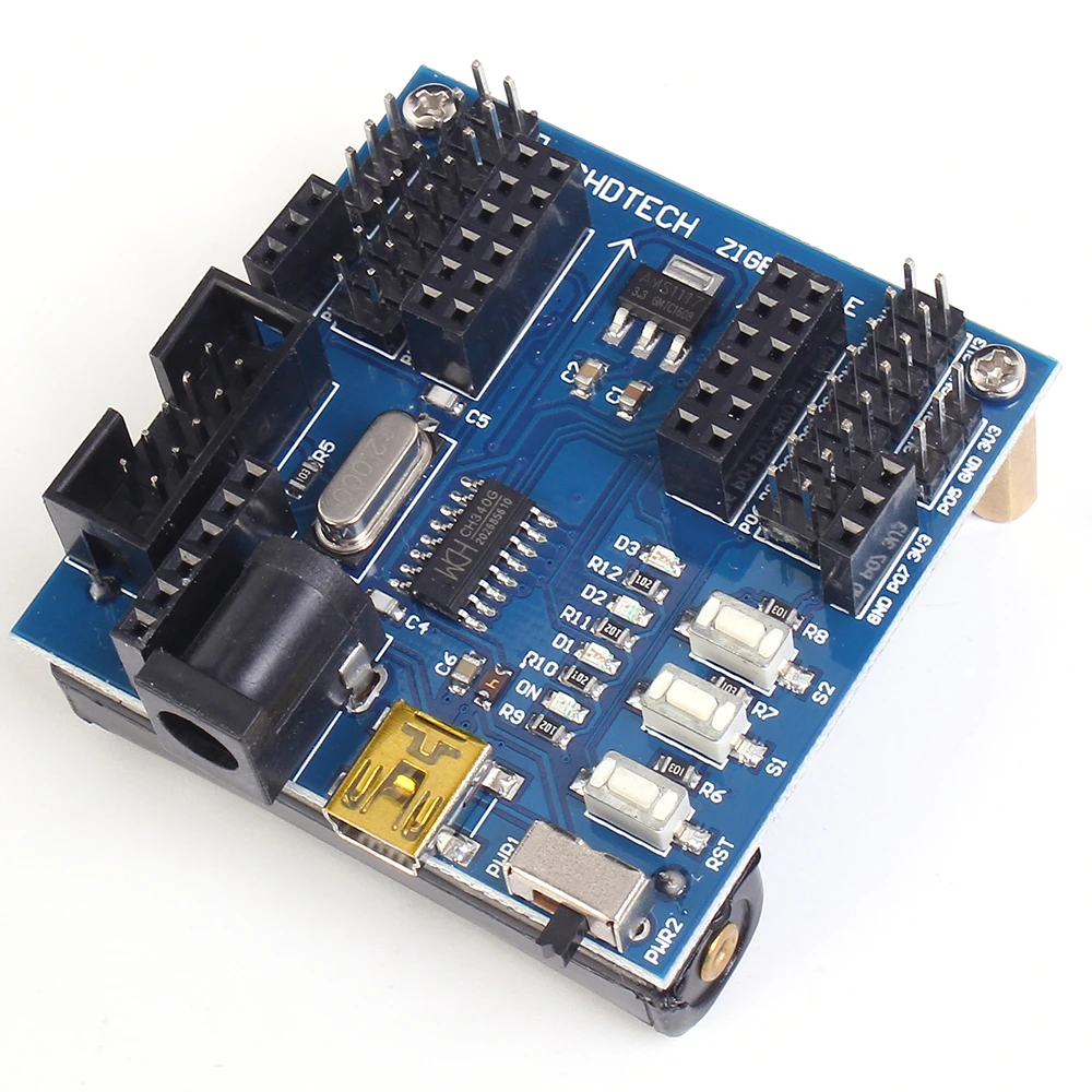 Плата основания датчика ZigBee CC2530 Функциональный модуль плата расширения порт USB 24