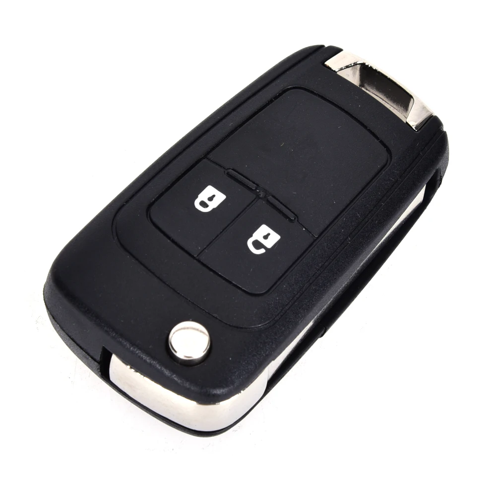 CARCHET, две кнопки, флип-пульт дистанционного управления, чехол для ключей, брелок, крышка, корпус HU100, лезвие для Chevrolet Opel Buick