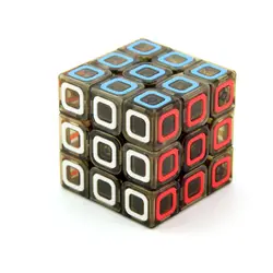 Qiyi mofangge прозрачный Интеллектуальный Магический кубик 3x3x3 головоломка на скорость 3*3 куб обучающий игрушки cubo magico