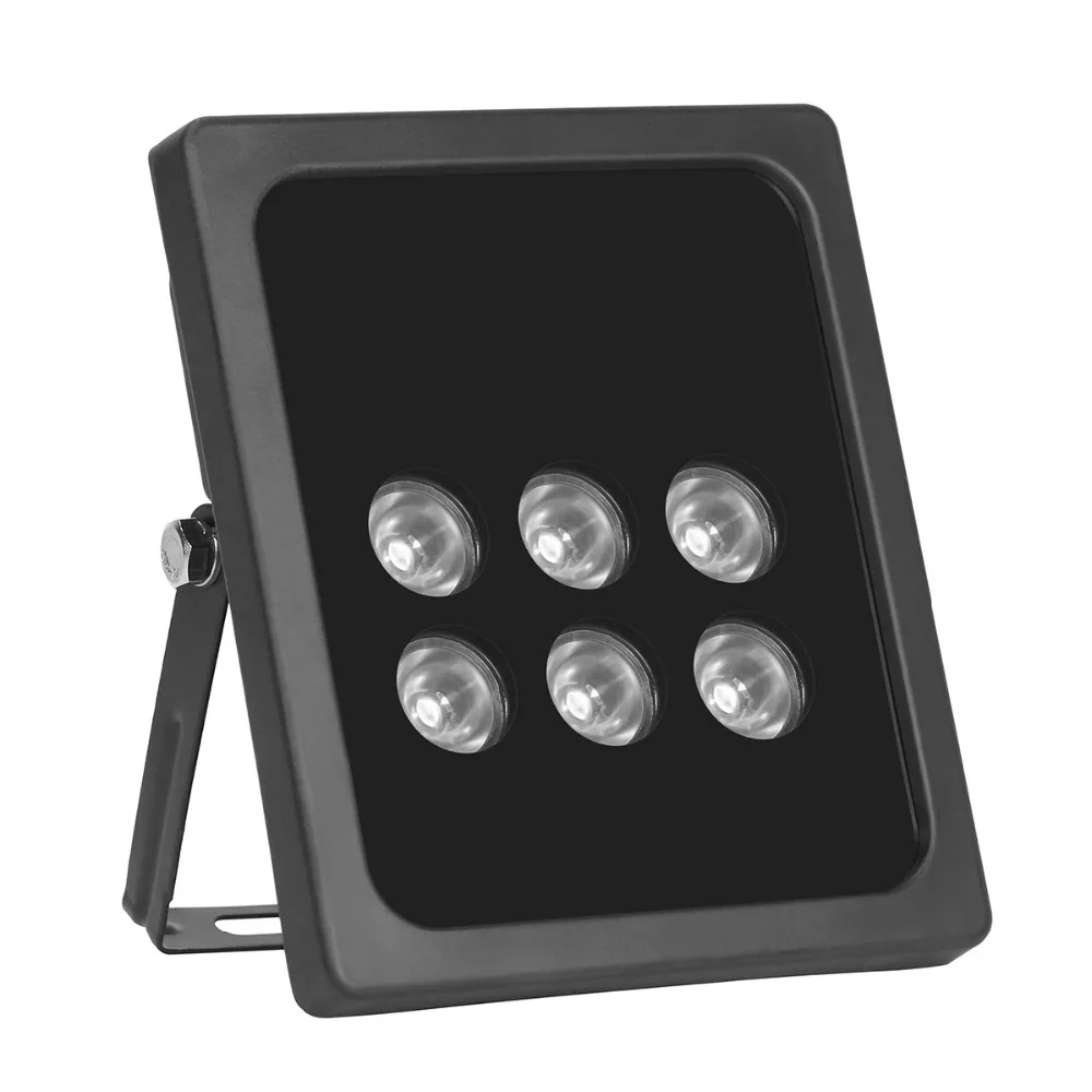 Azishn CCTV 6 шт. массив светодиодов ИК осветитель инфракрасного открытый Водонепроницаемый Ночное видение CCTV Заполните свет для видеонаблюдения Камера IP Камера