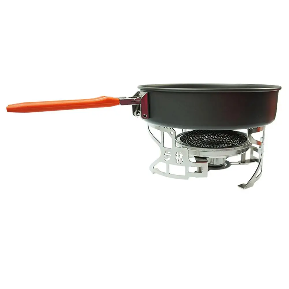 Mini Outdoor Gas Stove Foldable Cooking Camping Split Burner Picnic Portable Foldable Furnace