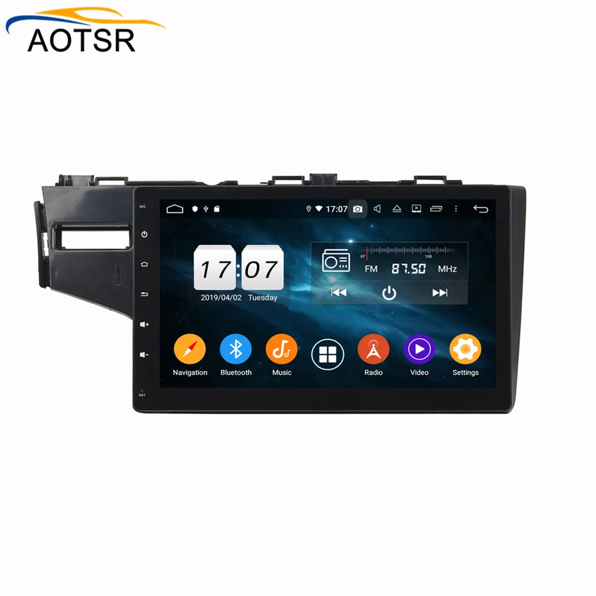 Top DSP 4+64G Android 9.0 car multimedia dvd player for HONDA FIT 2014 2015 GPS Navigation Car Auto Radio stereo Video Map Head Unit 2