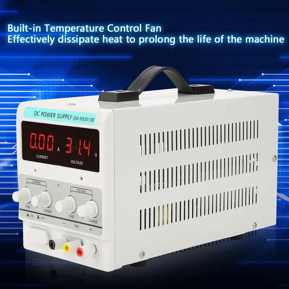 30V 10A переменной Регулируемый Цифровой DC Питание точность регулируемые 110 V/220 V