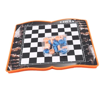 

Portable Educational Board Game Folding Chess Game /Checkers/five-in-a-row/flying Chess Games For Kids Children Toy Party Games