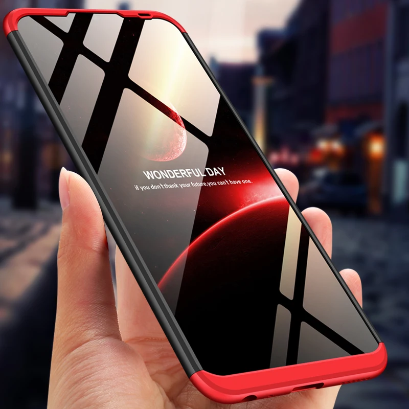 Оригинальный чехол для VIVO Y95 Роскошный с полной защитой кольцом держателем