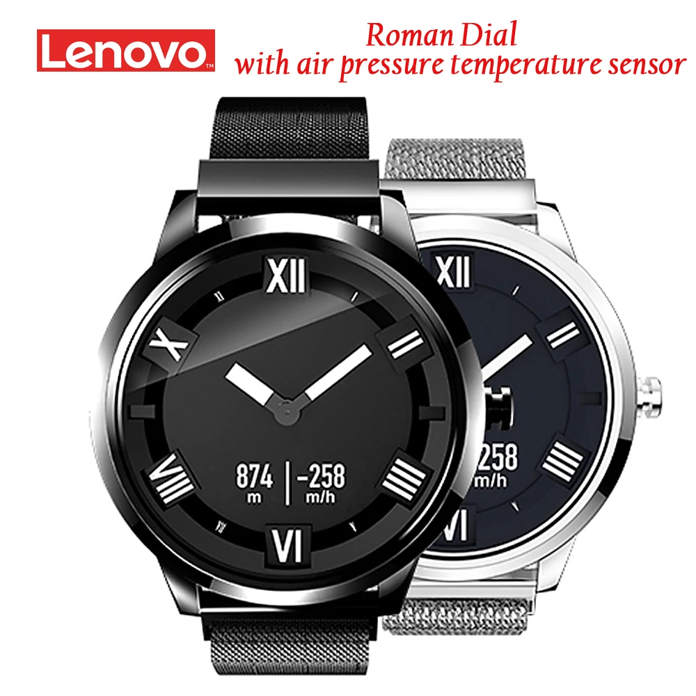 Умные часы Lenovo Watch X / Plus Миланский ремешок 45 дней в режиме ожидания 80 м