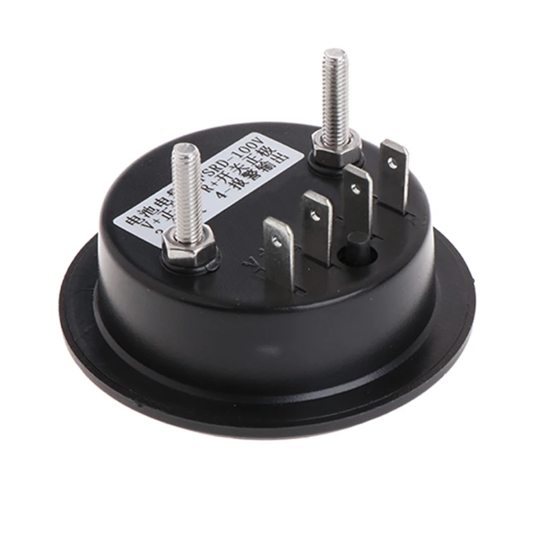 

High Quality Round 5-100V LED Digital Battery Indicator Discharge Gauge Hourly Load Meter