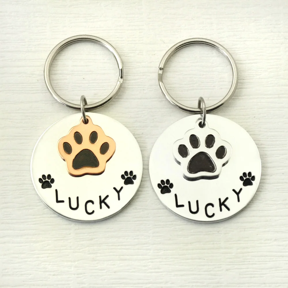 

Custom Dog ID Tag Personalized ID Tag Personalized Engraved Pet ID Tag New Dog Gift