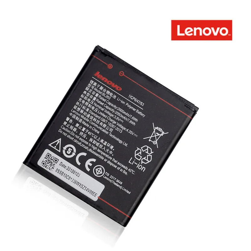 lenovo BL253 батарея lenovo A2010 акумуляторная батарея 2010/BL 253 BL-253 A1000 A1000m 1000 bl253 батарея