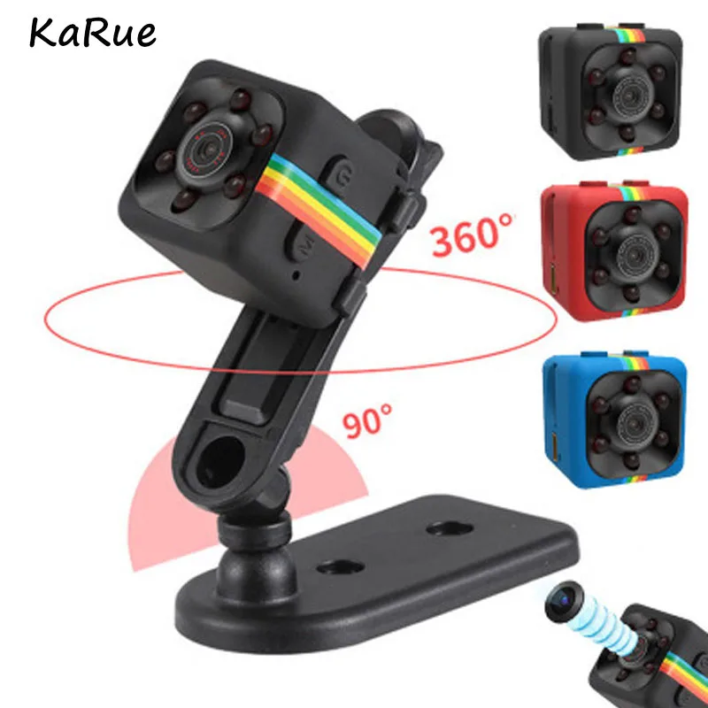 KaRue SQ11 SQ9 HD 1080P 2MP CMOS сенсор 12 ночного видения Видеокамера микро камера s мини DVR
