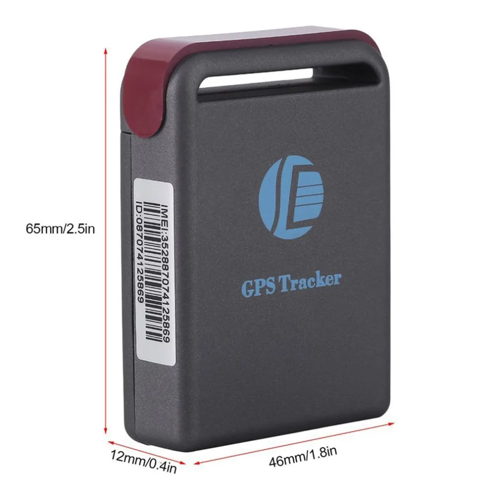 Портативный мини трекер TK102B с GPS/GSM/GPRS GPS передатчик определением местоположения