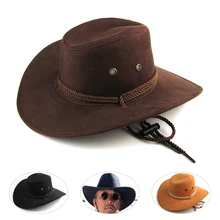 Новое поступление Для мужчин Для женщин 3 цвета большие шляпы ковбойская шляпа для человека шляп Открытый hat sunbonnet Повседневная мода