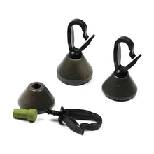 Bimoo 1 шт 30 г 40 г Карп рыболовные спиннинги Даунриггер назад свинец Вес грузила 1 унций 1,5 унций