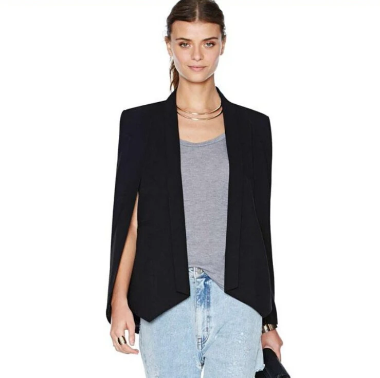 Plus Size 5XL Spring Jackets Fashion Blazer Feminino