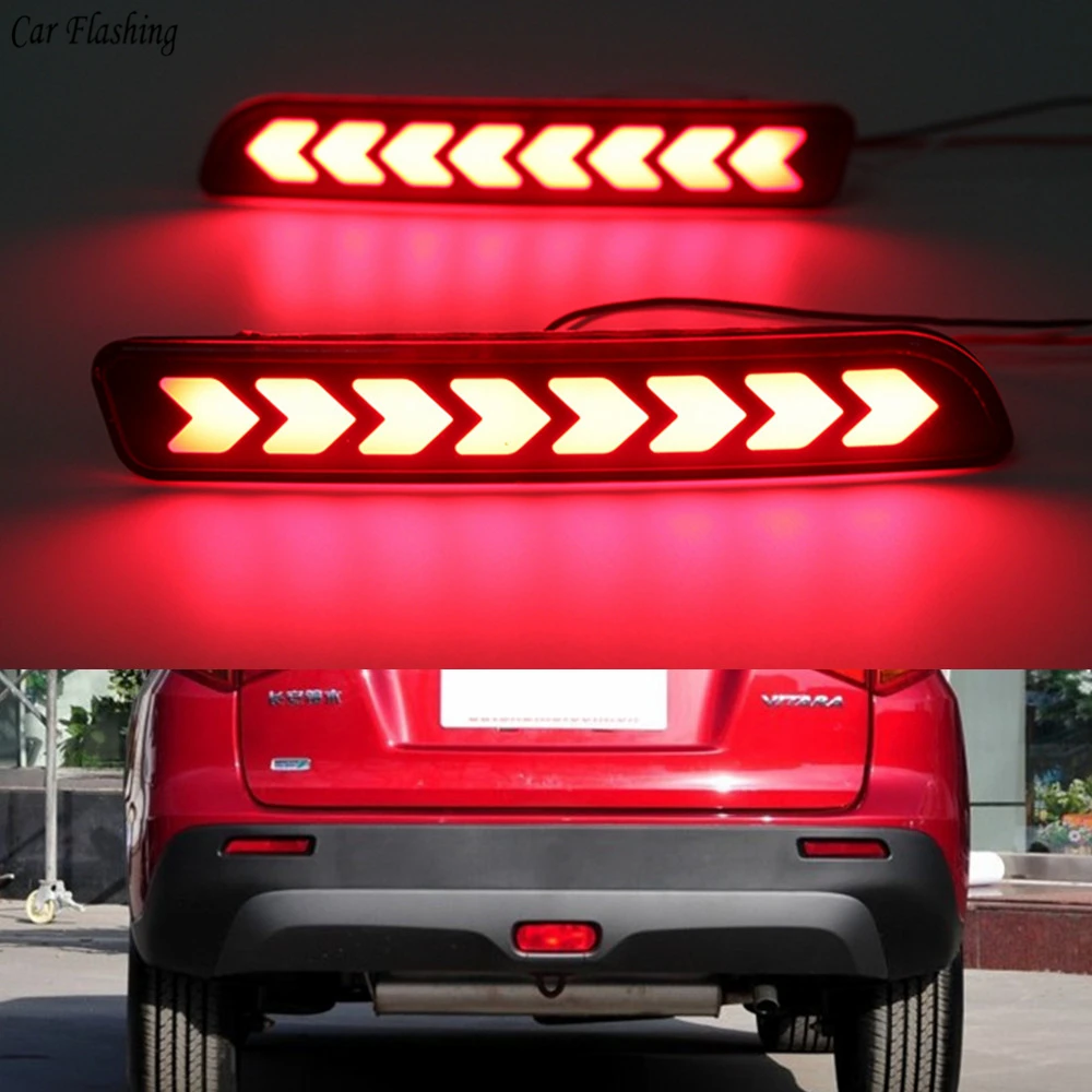 Car Styling Car Led Brake Lights Rear Bumper Lamp Reflector Brake Tail