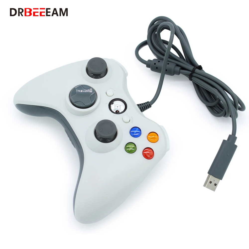 Геймпад для xbox 360 проводной джойстик usb контроллер игровой геймпад