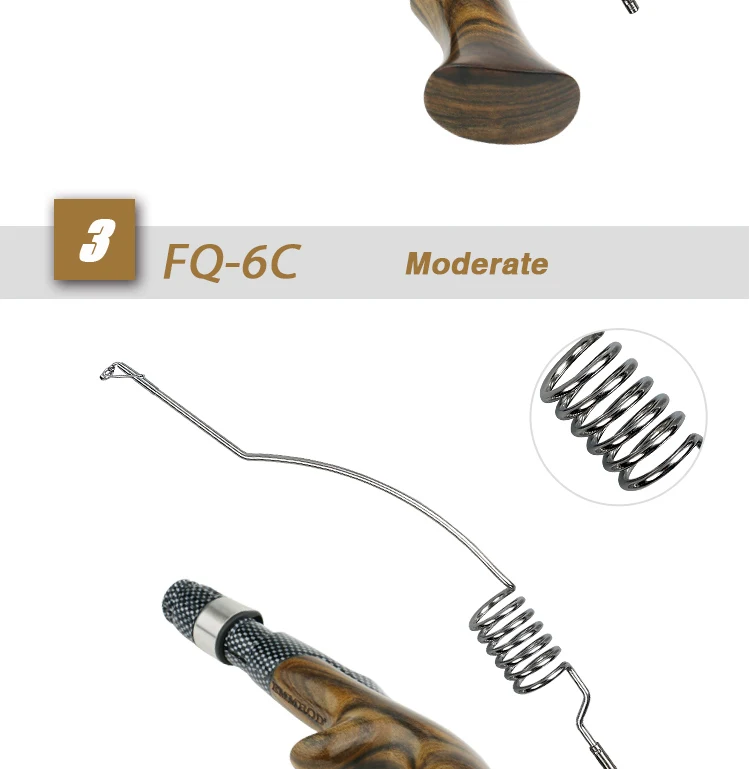 EMMROD нержавеющая сталь приманка Литье удочка эбеновая ручка портативная лодка/Плот Удочка приманка личность телескопические удочки FQ