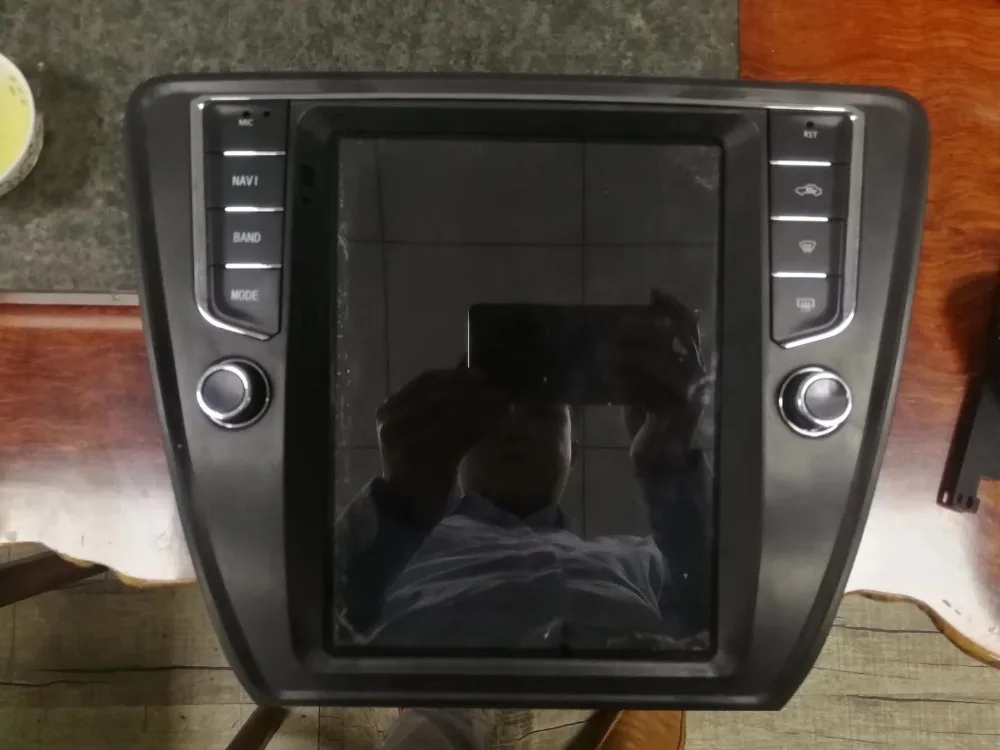 Excellent 9.7" Tesla Vertical Screen Android Car Multimedia Stereo DVD GPS Navigation for Skoda Octavia A7 Yeti Rapid 2013 2014 2015 2016 3