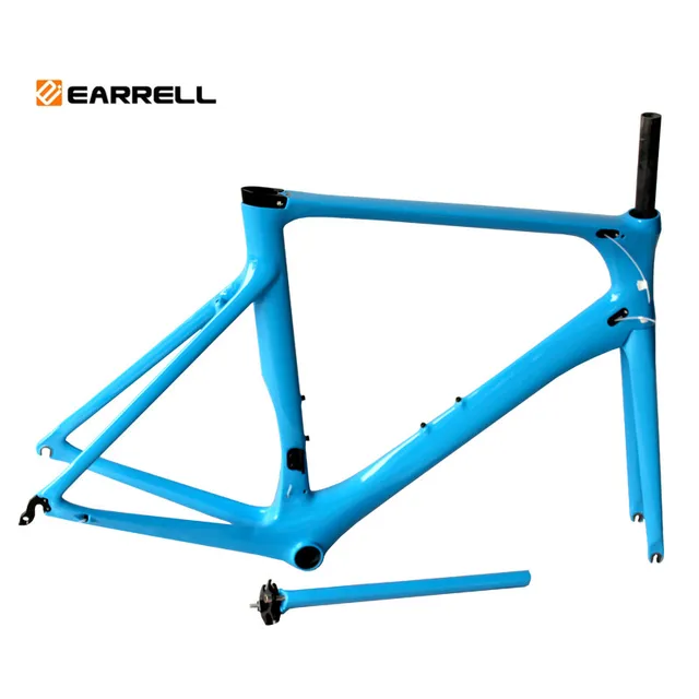 Cheap 2018 EARRELL New Carbon Road Bike Frame no logo brompton Di2 and Mechanical 50/53/56CM bicycle frame bike accessories parts Cheap 2018 EARRELL New Carbon Road Bike Frame no logo brompton Di2 and Mechanical 50/53/56CM bicycle frame bike accessories parts