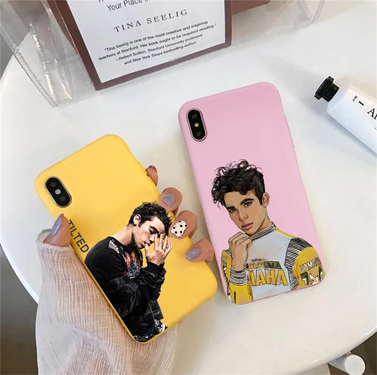 

cameron boyce soft Silicone Candy Color cover cell phone case for iPhone X XR XS MAX 6 7 8 plus 6s best design Housing