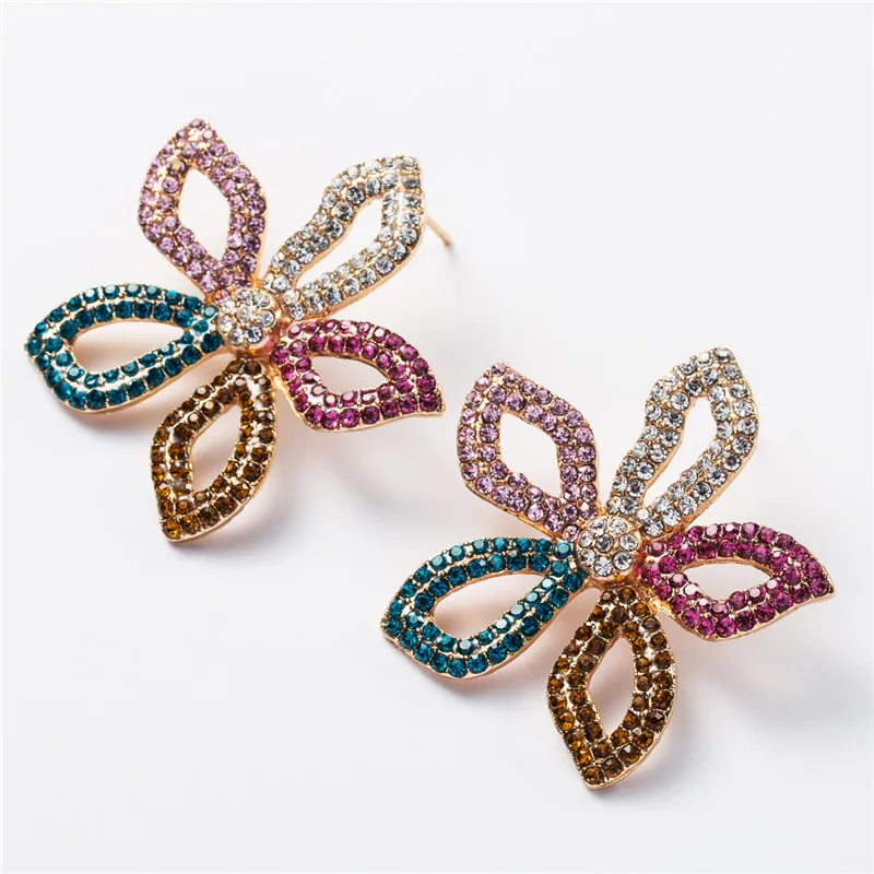 

Fashion Star Shape Stud Earrings For Women Party Trendy Jewelry Arcylic Earrings Ladies Accessories 2019 Christmas Gifts EH10079