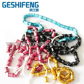 

100pc aluminum ring birds ring love bird ring 4.5mm